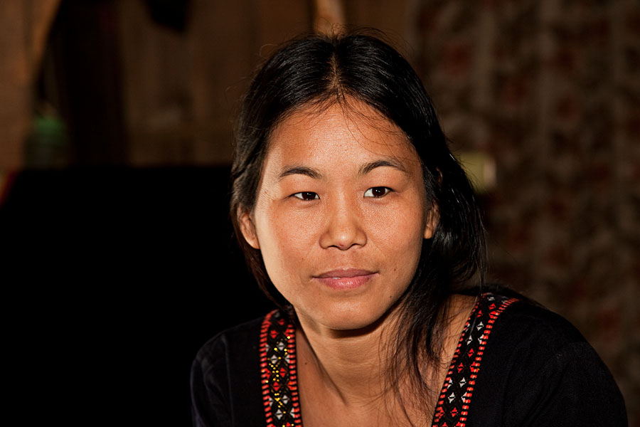  Idu Mishmi woman at a village near Pashigat